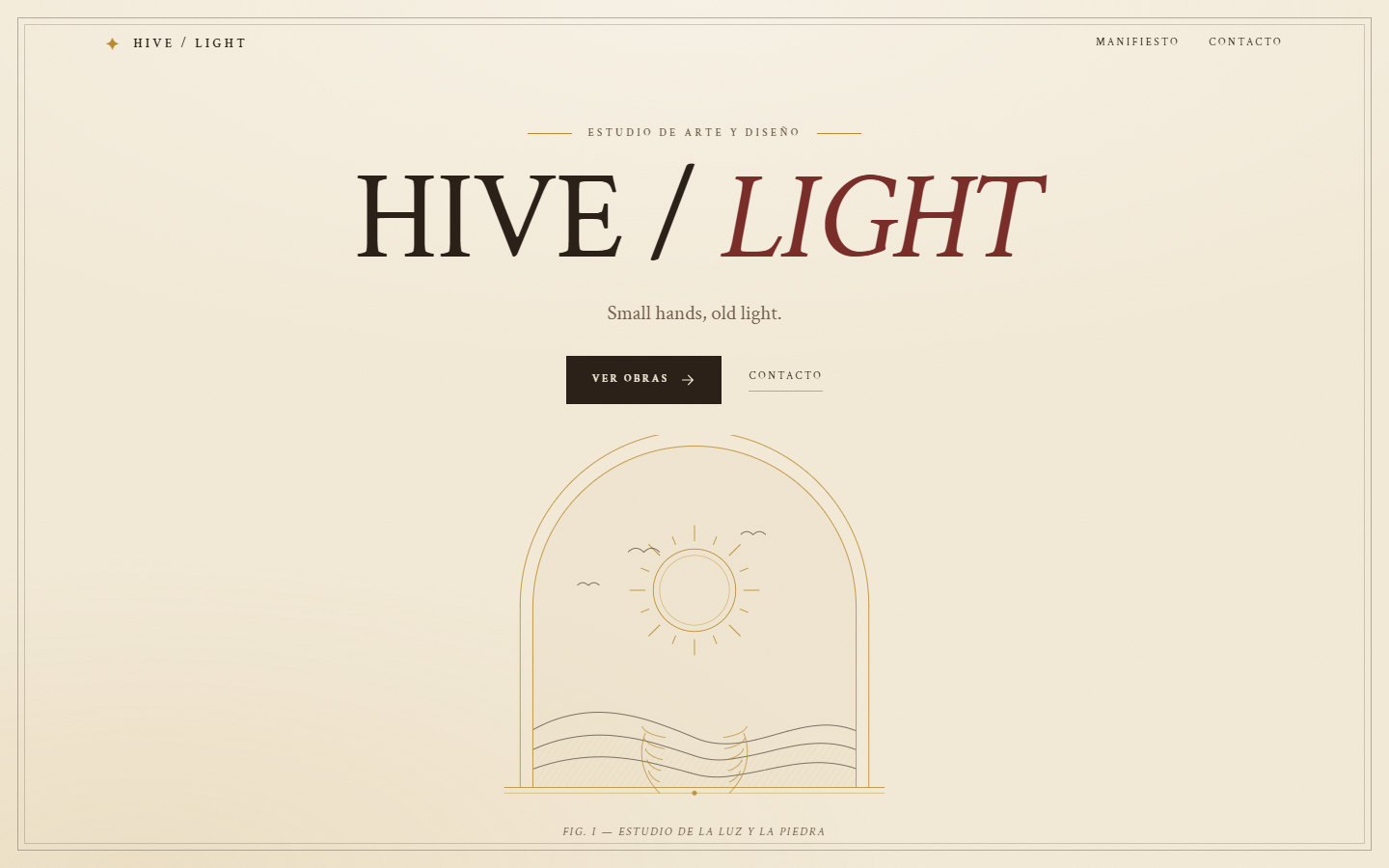 Página HIVE / LIGHT generada por el worker gratuito max-hive