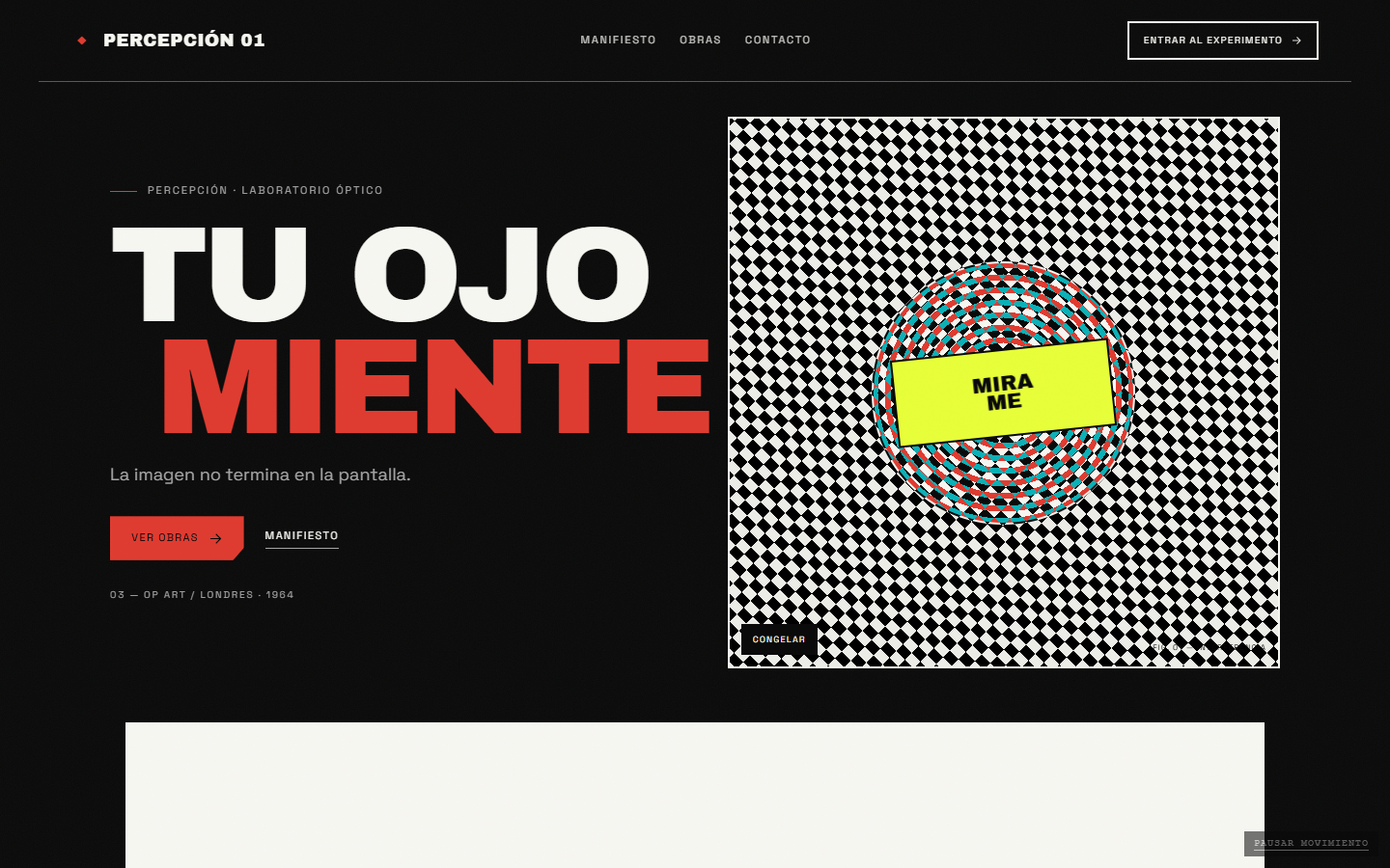 Mi versión de Op Art